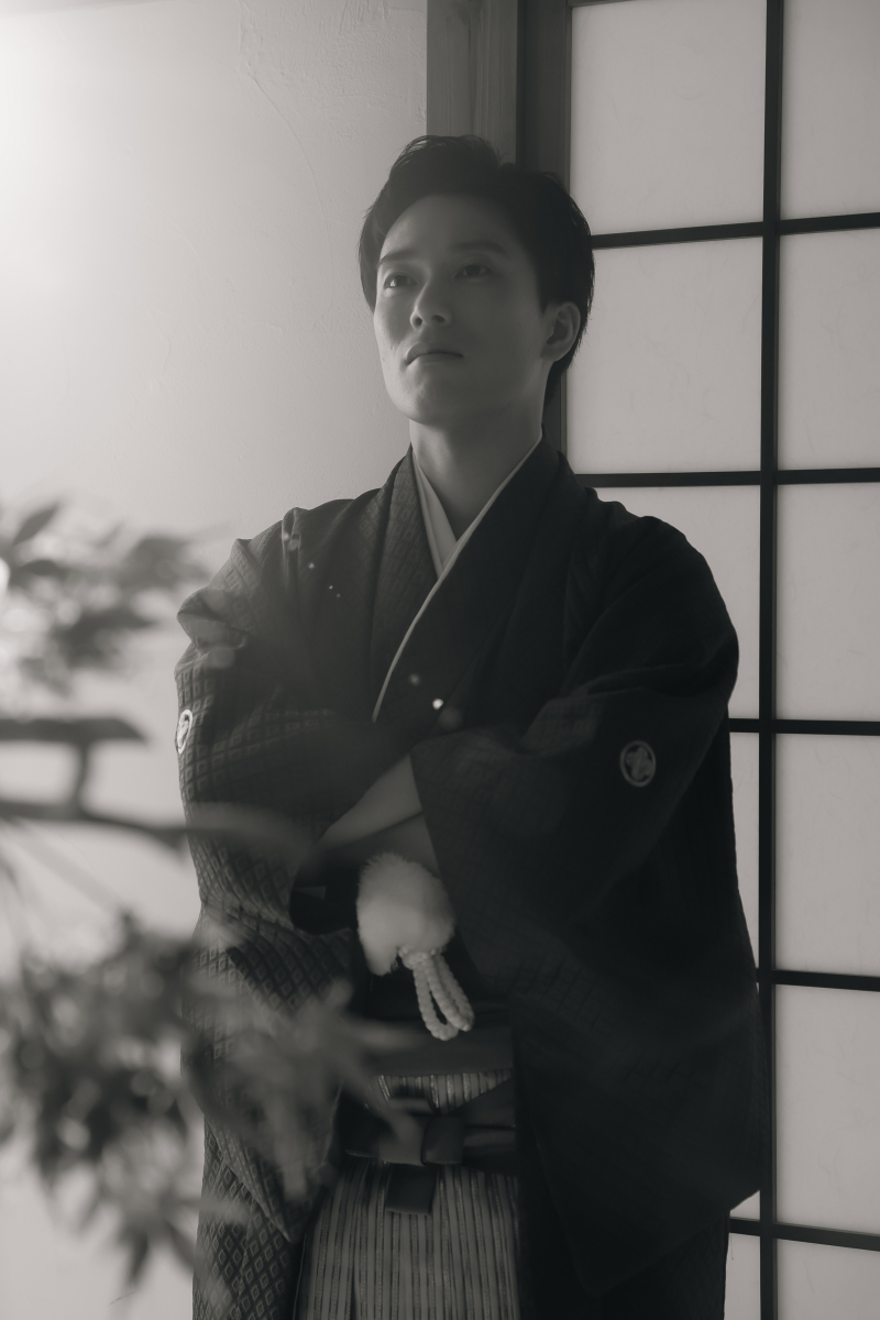 ご新郎様ソロショット