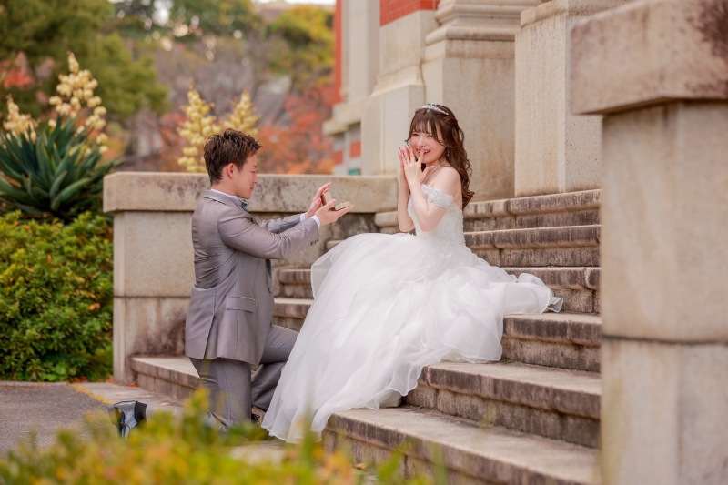 指輪のケースで