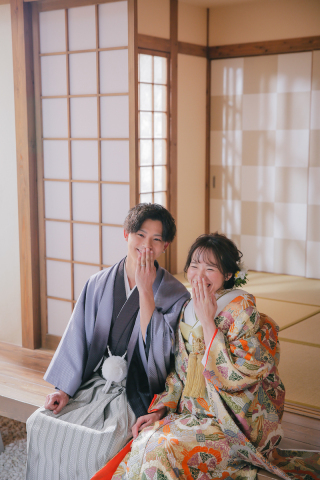 【屋内庭園スタジオ】めちゃくちゃカワイイお二人＊