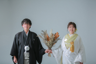 シンプルおしゃれな和装スタジオ