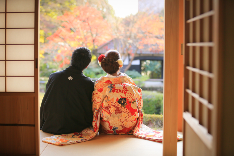 縁側ショットも