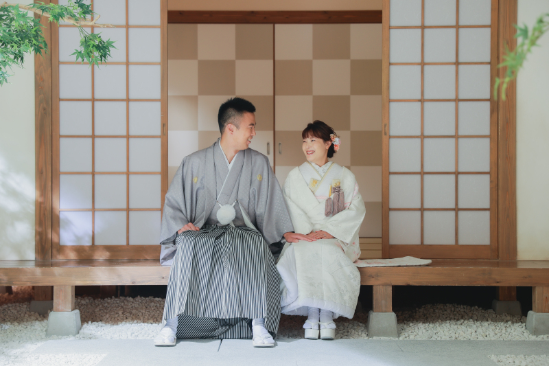 お話ししながら