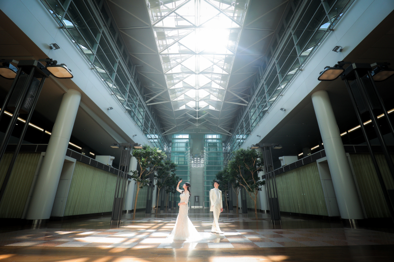 お二人の思い入れのあるロケ地で