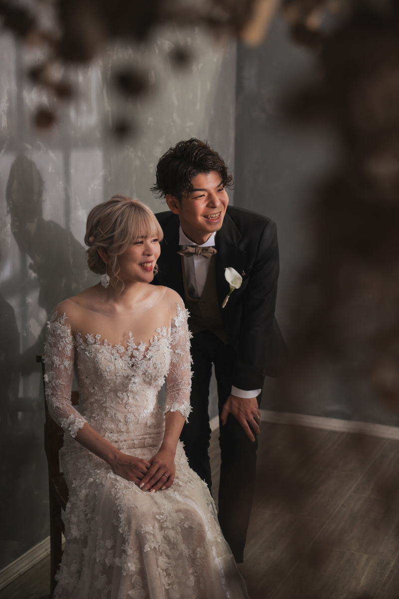 自然な空気感で。