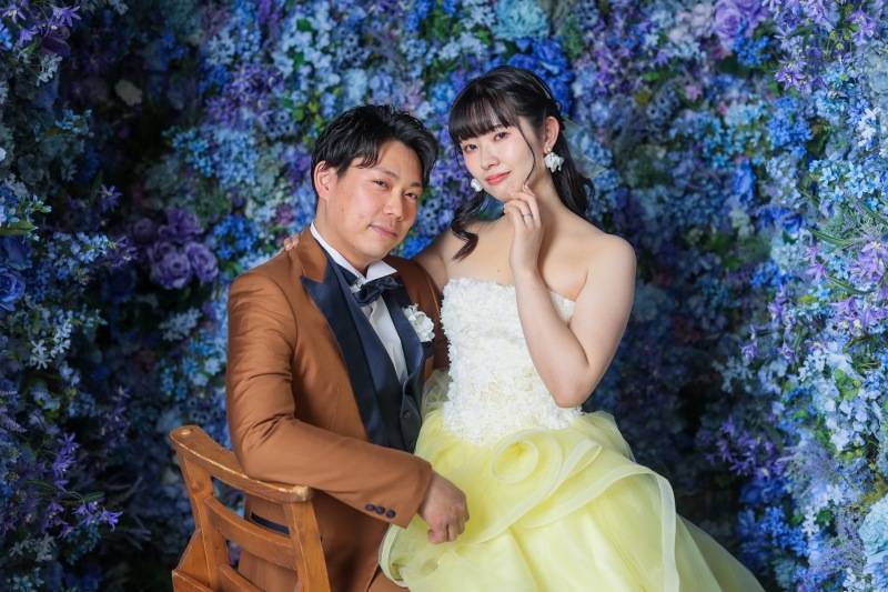 お花のトンネル