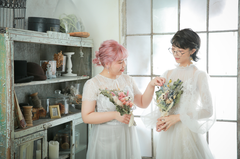 一緒の時期にご結婚されたとのことで