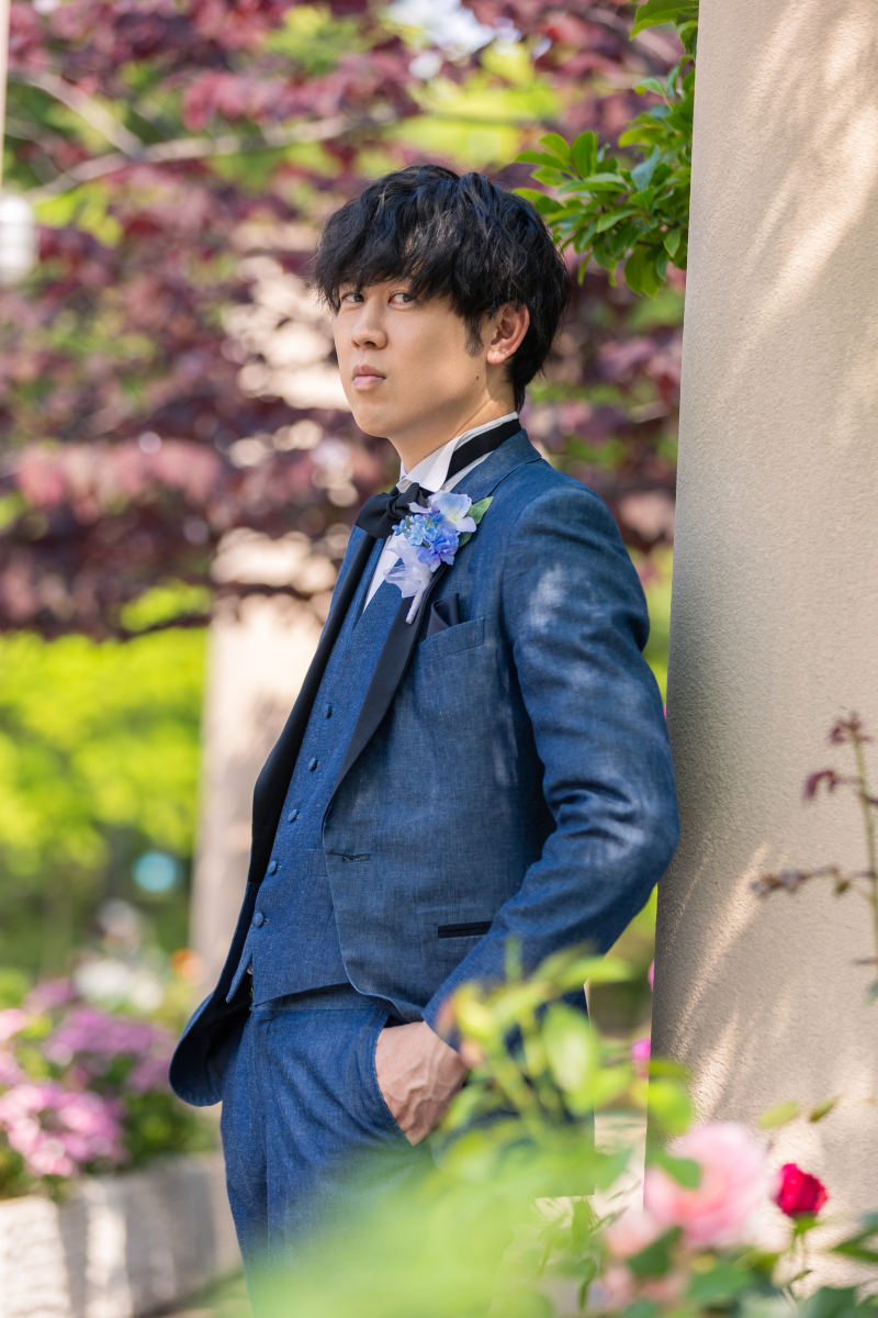 新郎様ソロカット