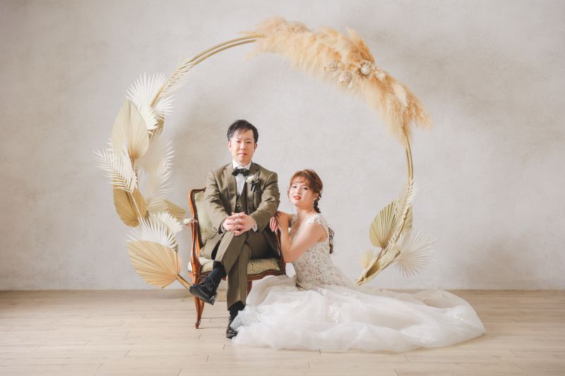 ドレスの特徴を活かして！