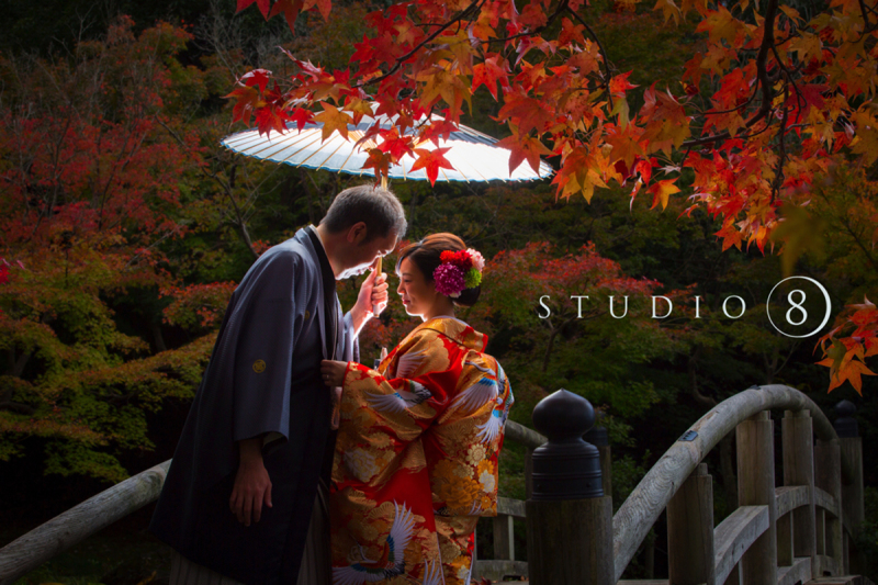 まずは橋の手前で