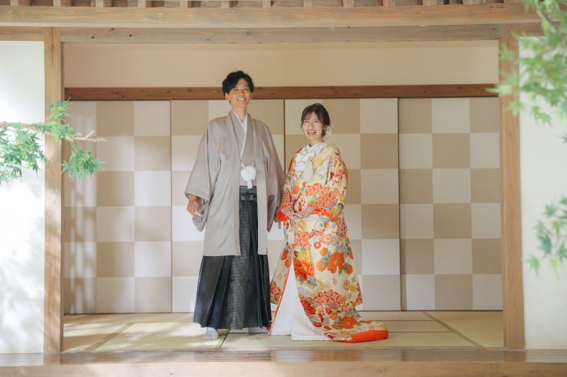 まずは和装から