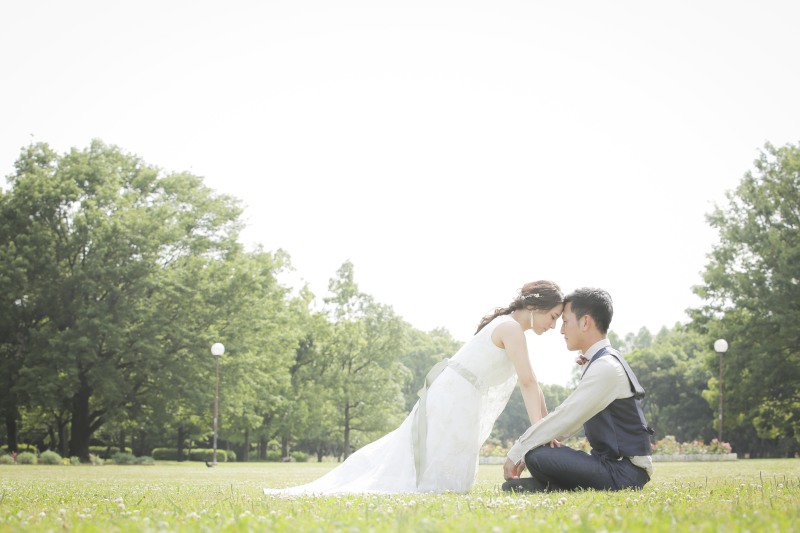 おでこすりすり