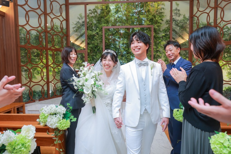 家族様に見守られて