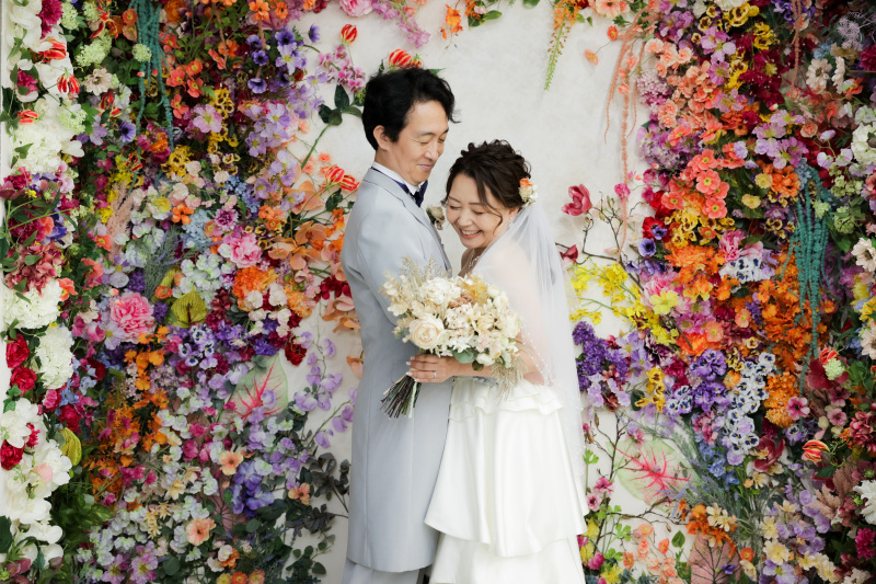 華やかな背景で