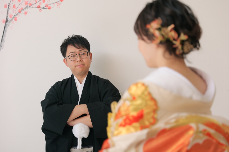 ご新郎様に注目！