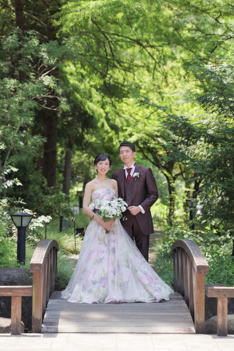 園内の橋も使って。