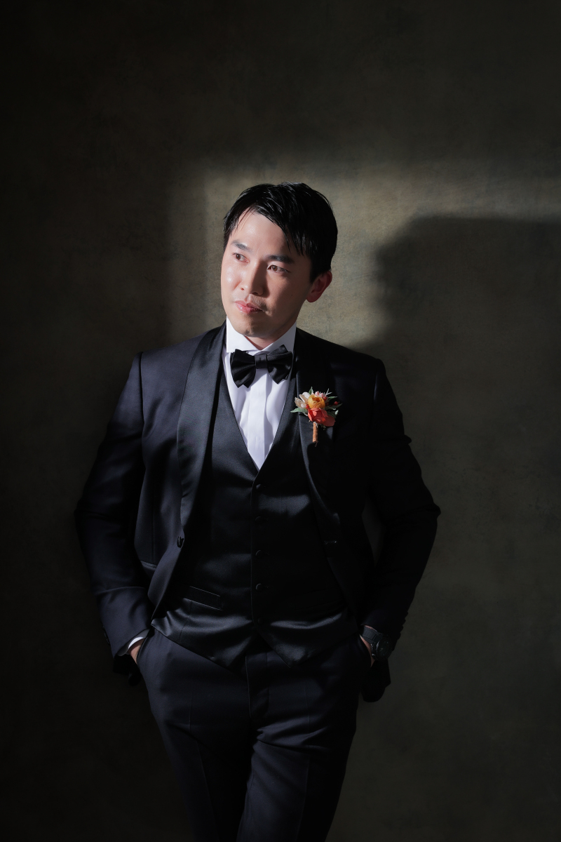 新郎様のソロショット