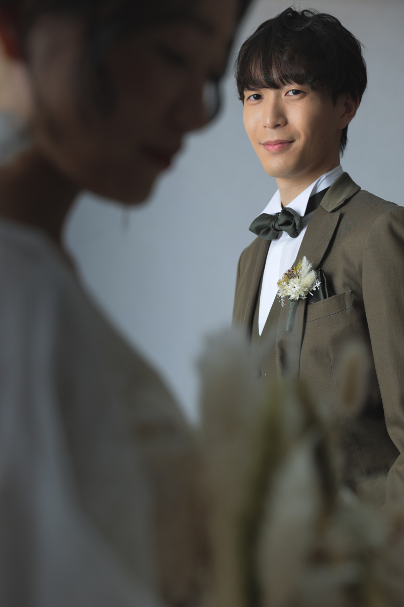 ご新郎様ピントで