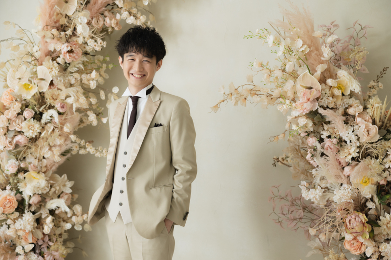 新郎様のソロショット