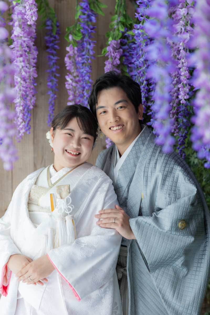 藤の花と
