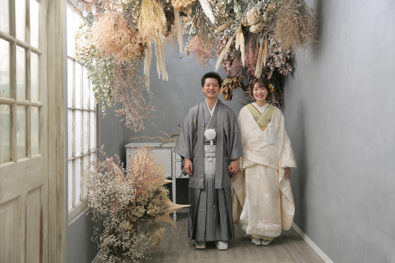 ドライフラワーのお部屋