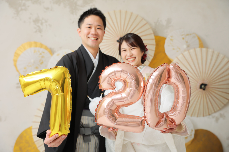 記念日バルーンのお持込