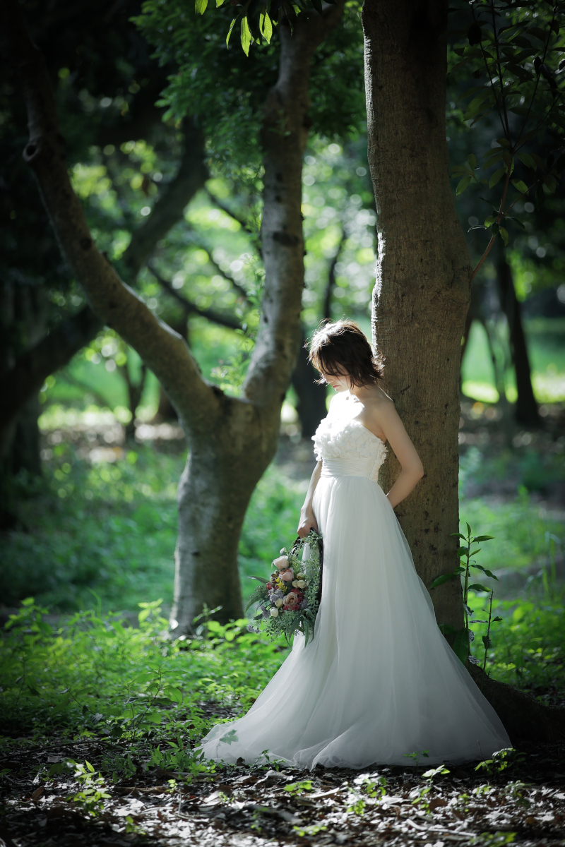 新婦様のソロショット