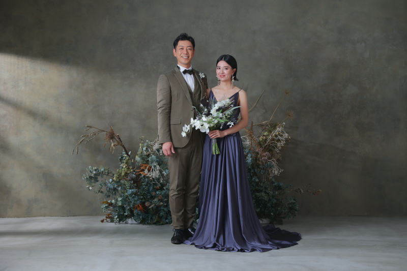 カラードレスにチェンジ