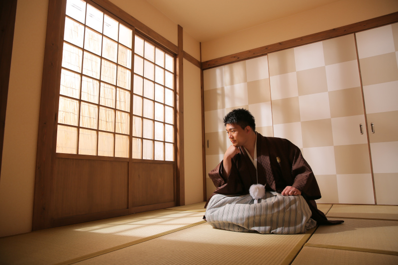 新郎様ソロショット