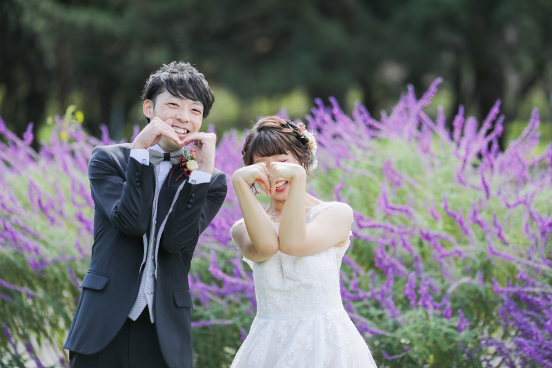 ハートの形です。笑