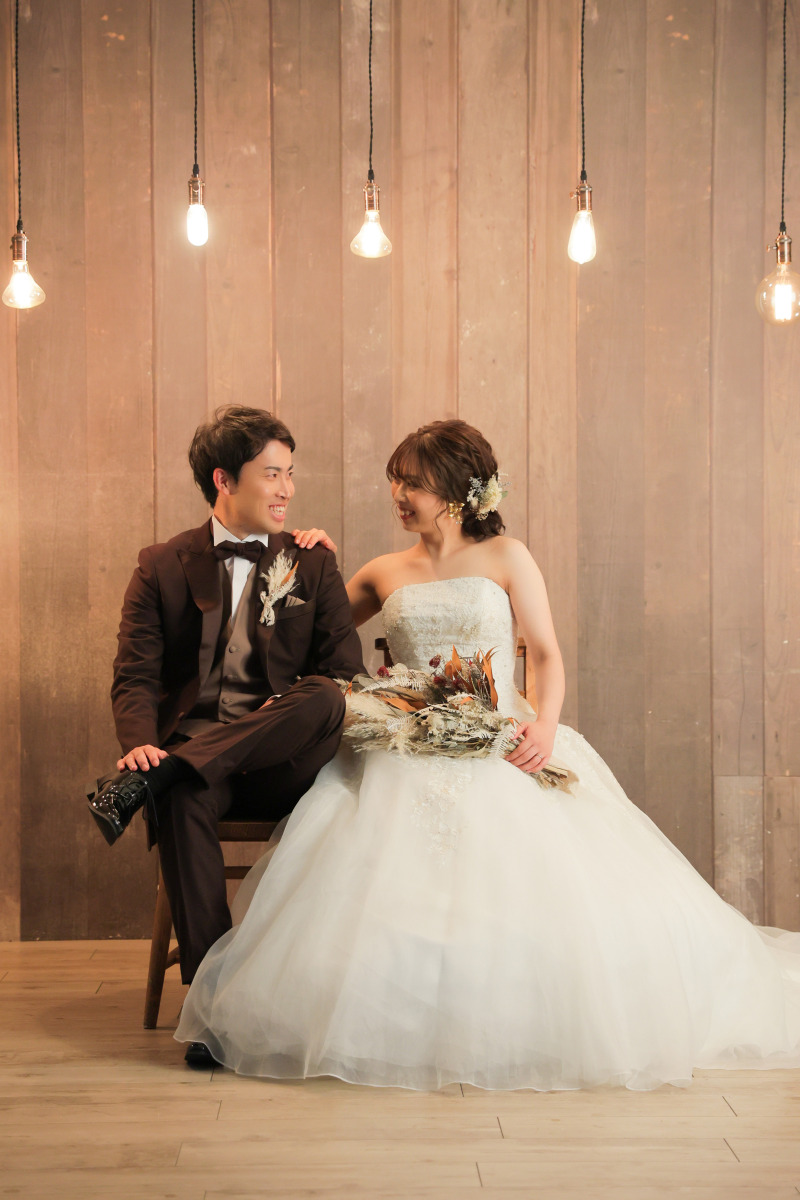 Antique wedding photos .