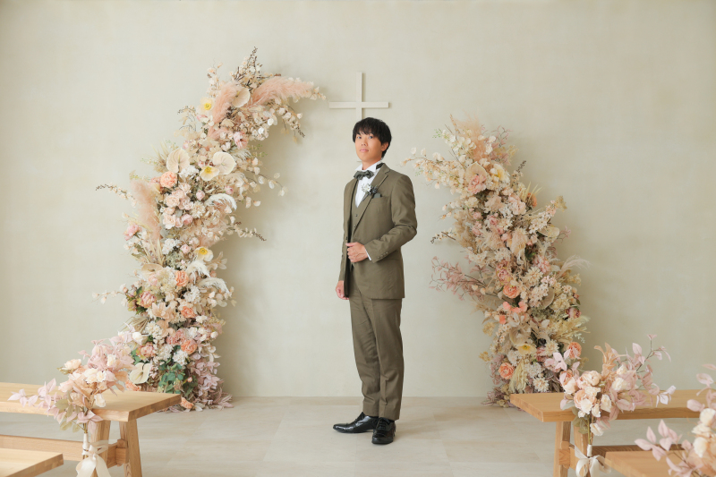 新郎様ソロショット