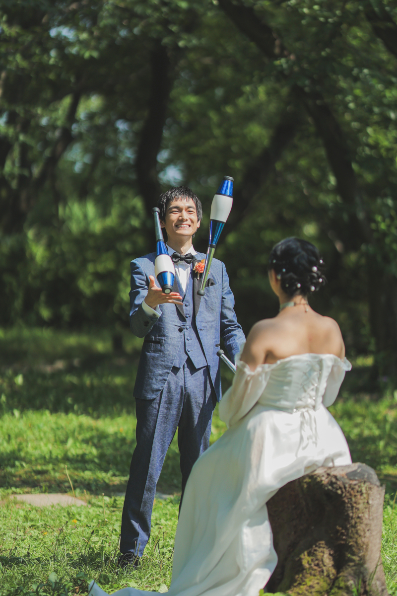 新郎様の見せ場！