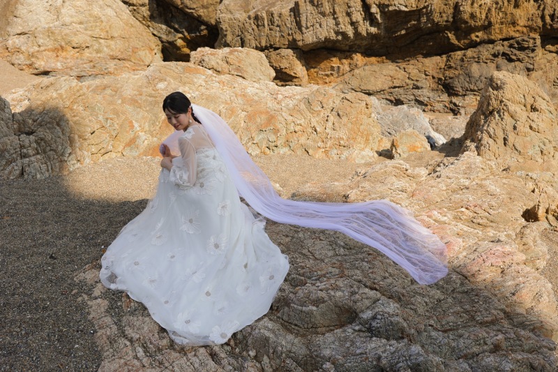 花嫁のソロショット