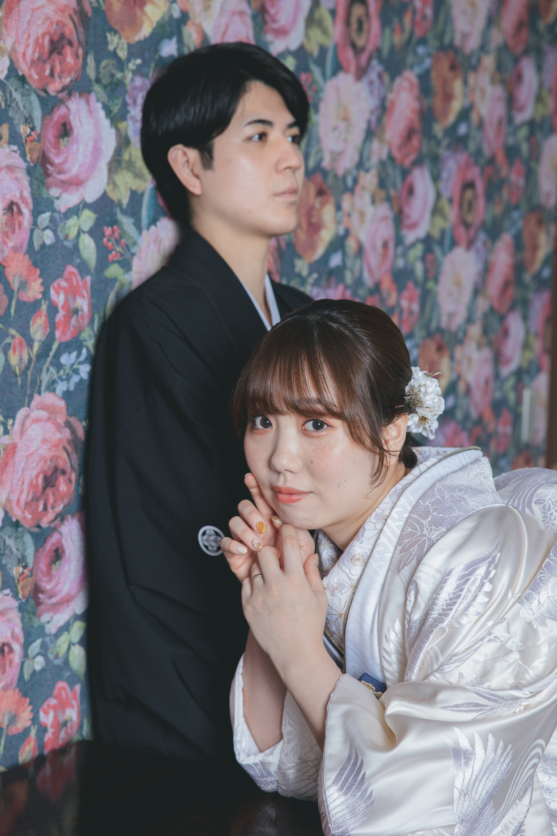 ご新婦様の表情