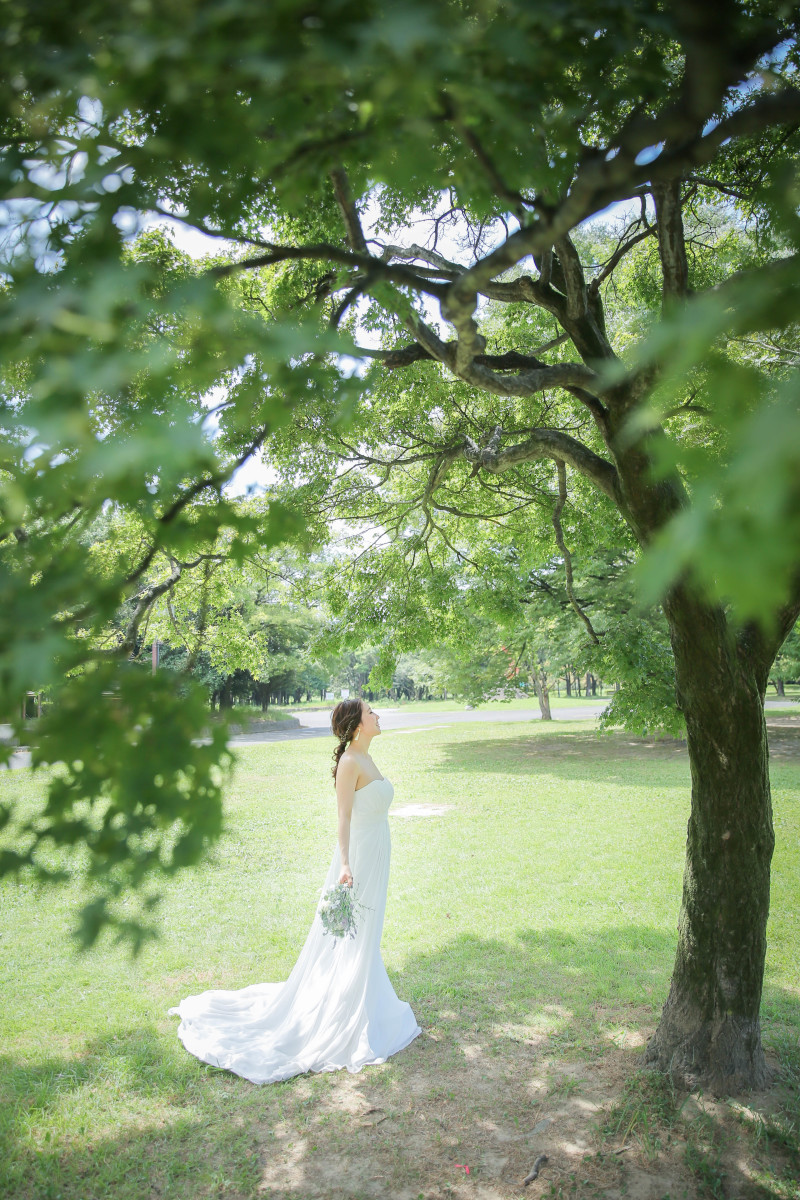 新婦様ショット