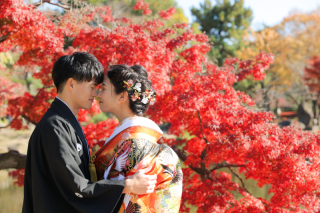 紅葉！鶴舞公園撮影！