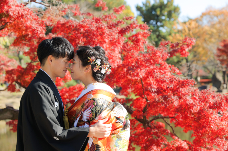 紅葉！鶴舞公園撮影！