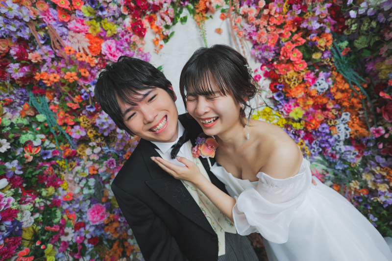 笑顔ももちろん撮ってます！