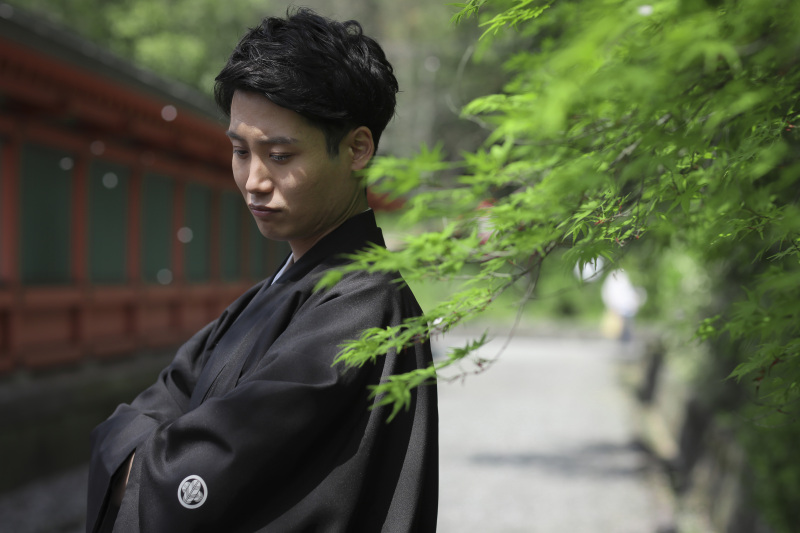 ご新郎様ソロショット