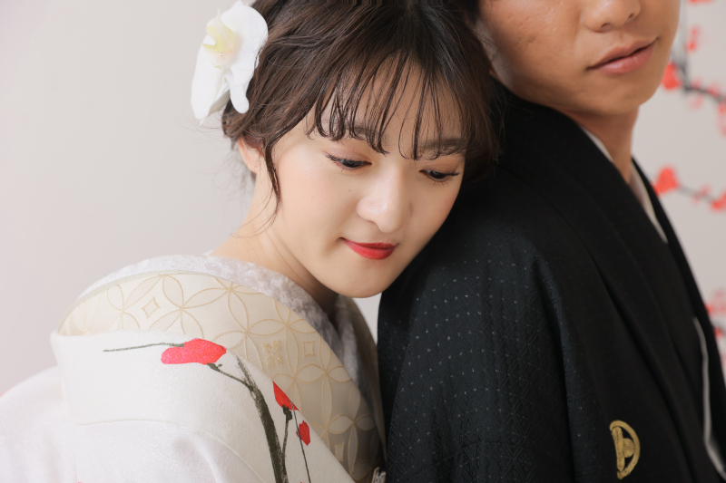 うつむきショット