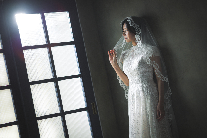 新婦様のソロショット