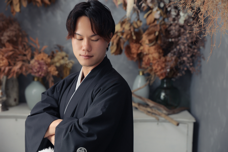 新郎様ソロショット