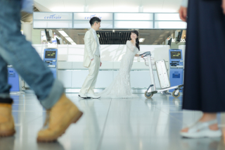 セントレア空港にて！