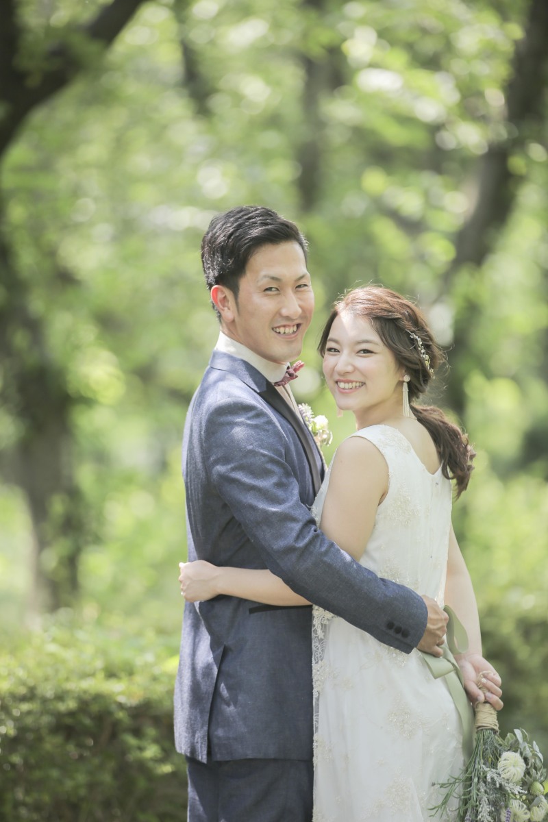 緑につつまれて