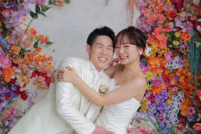 ご新婦様の方にも