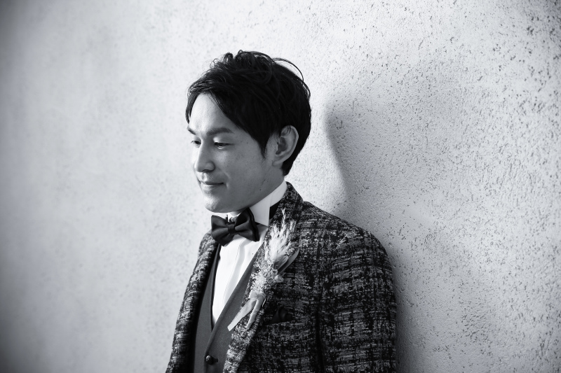 新郎様もソロショット