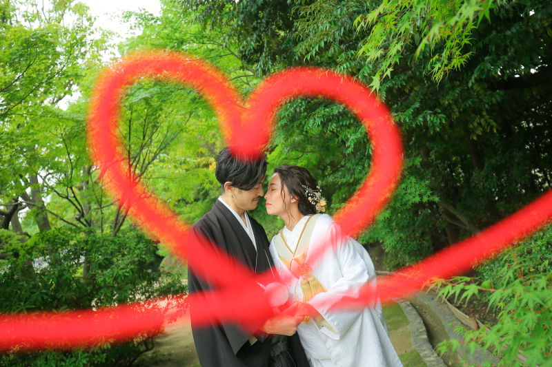 白鳥庭園ロケーション