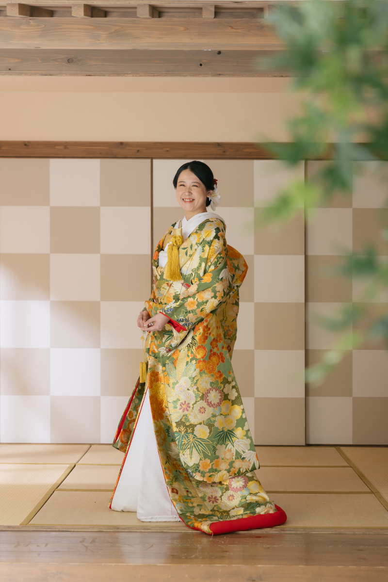 新婦様のソロショット