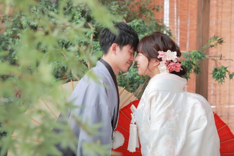 お顔を近づけて