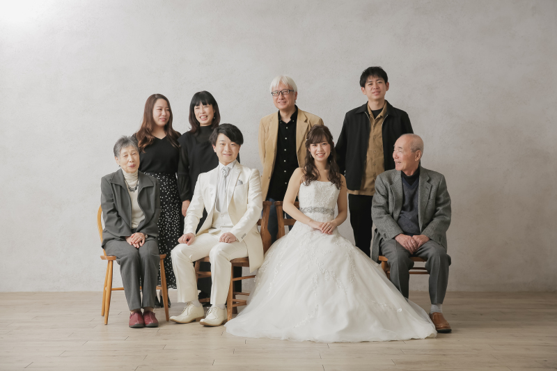 STUDIO 8 名古屋店(スタジオ8)_家族・友人を撮影に呼べる